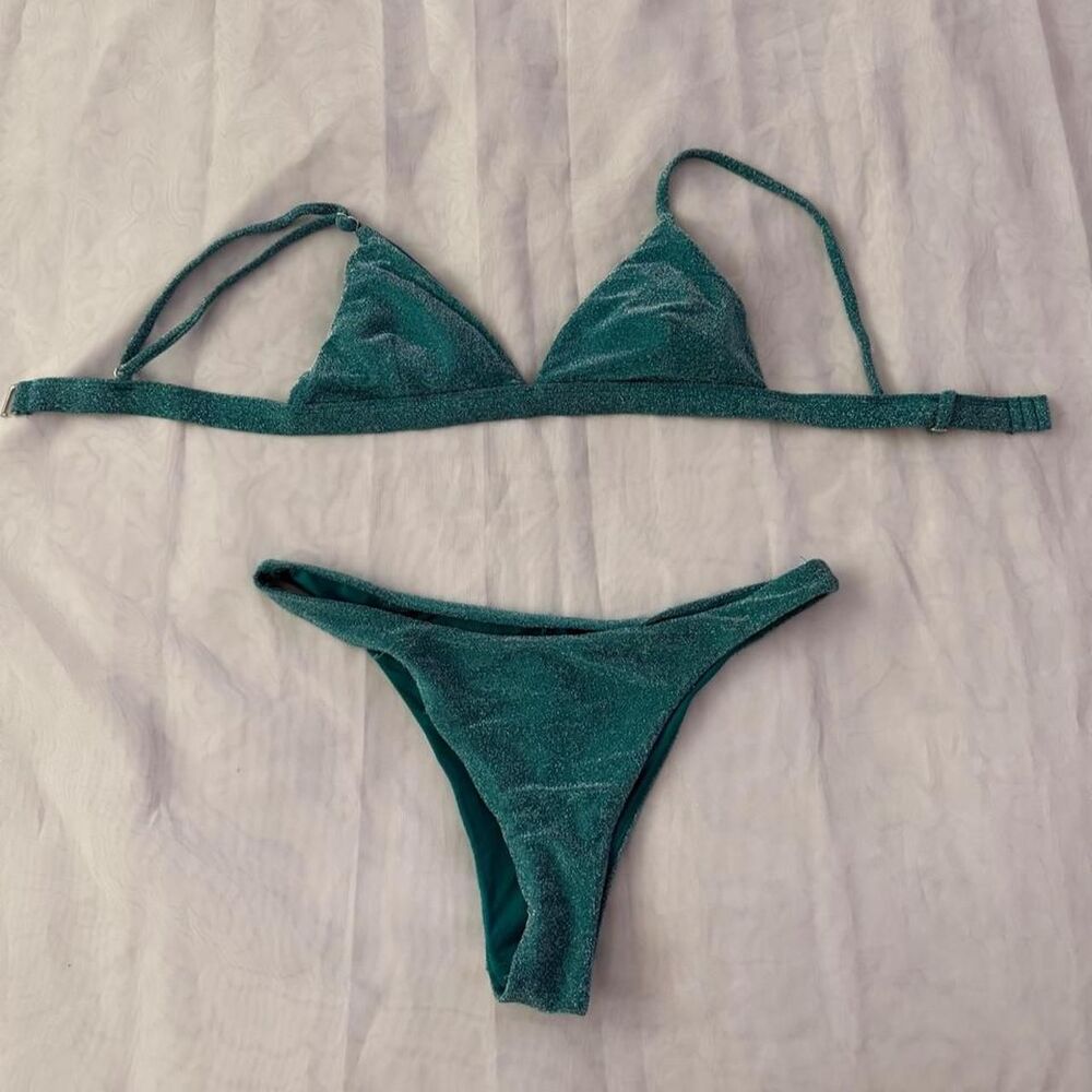 Full-tilt Women's Blue and Green Bikinis-and-tankini-sets